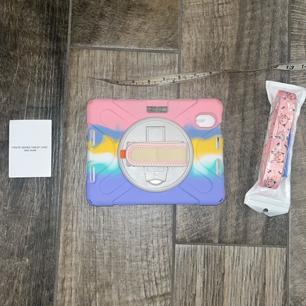 New in packaging 3 layer protection adjustable tablet strap case